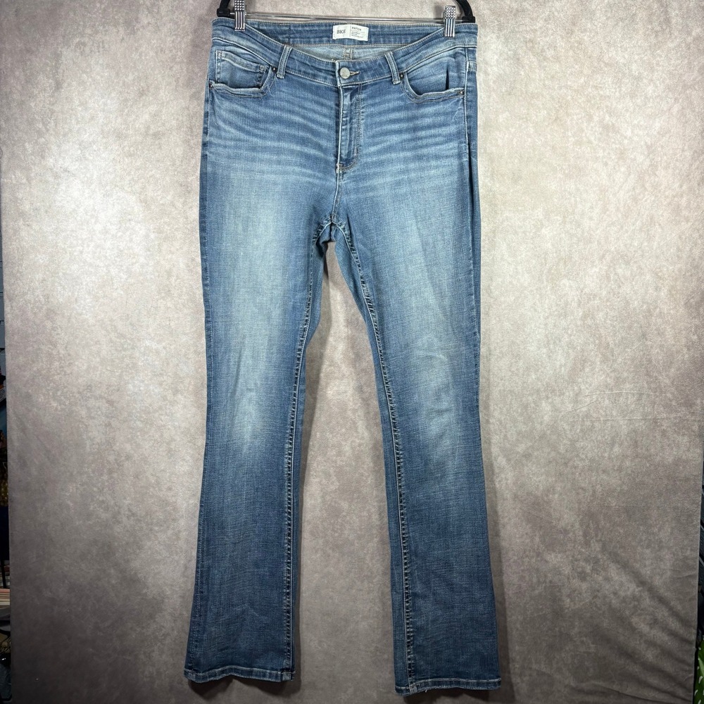 BKE Jeans Womens 32x33.5 Blue Payton Tailored Bootcut Mid Rise Universal Fit